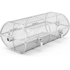 only fire Universal Stainless Steel Rotisserie basket BBQ grilling
